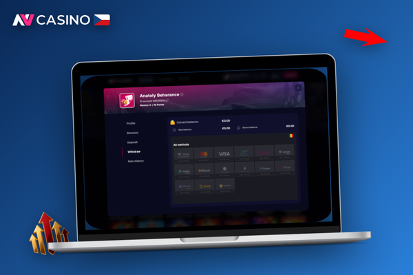 Hráč nahrává doklady totožnosti pro ověření KYC a hladký výběr v NV Casino