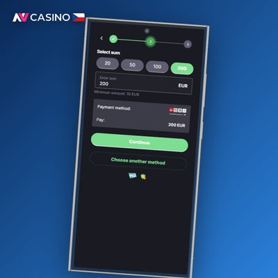 NV Casino přijímá vklady v EUR, USD i kryptoměnách bez konverze