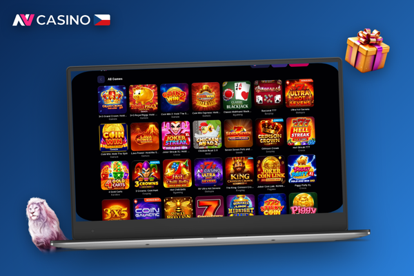 Filtr herních poskytovatelů v lobby NV Casino zobrazující logotypy předních studií