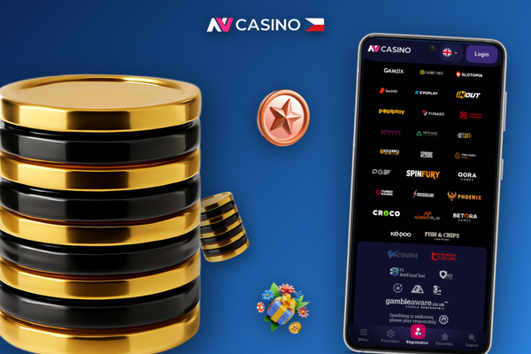 Registrační formulář NV Casino s vyplněným promo kódem BONUSCZ7 ve zvýrazněném poli