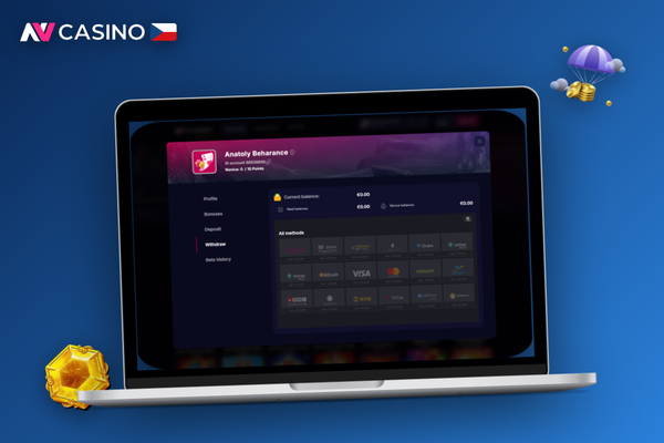 Přehledné srovnání platebních metod pro výběr peněz z NV Casino na notebooku