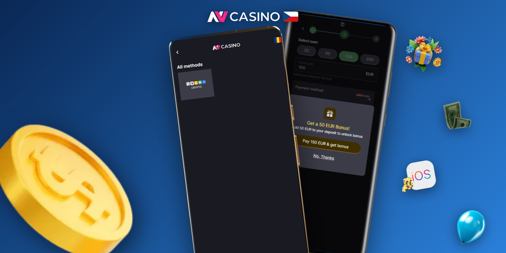 Tři kroky vkladu v NV Casino: přihlášení, výběr metody a potvrzení