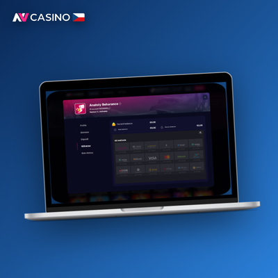 Bankovní převod pro vysoké výběry peněz z NV Casino bezpečně a spolehlivě