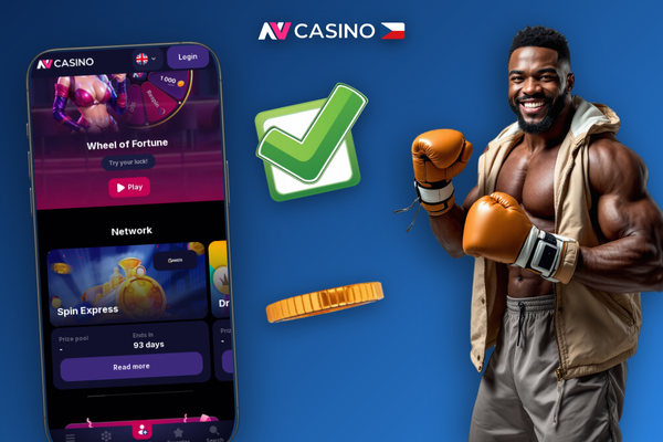 NV Casino uvítací bonus na mobilu s mincemi a symboly slotů